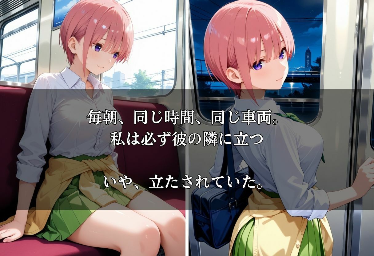 サンプル画像1:通勤電車で犯●れ続け、妊娠した私 〜中野一花〜(MSD-Fusion) [d_651724]