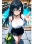 クラス一の美少女と温泉旅行に来たCG集