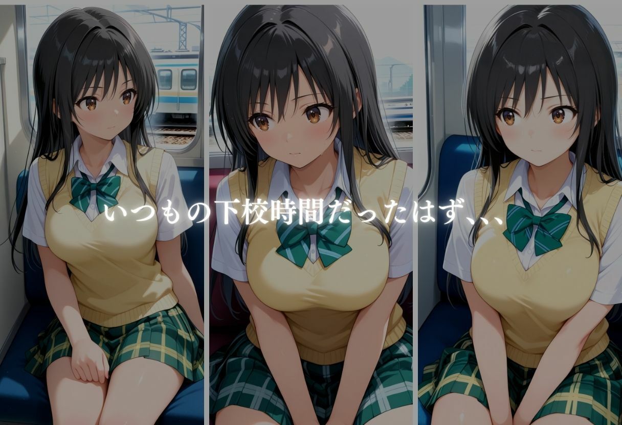 サンプル画像3:痴●鉄道【古手川  唯編】(さかも) [d_652045]