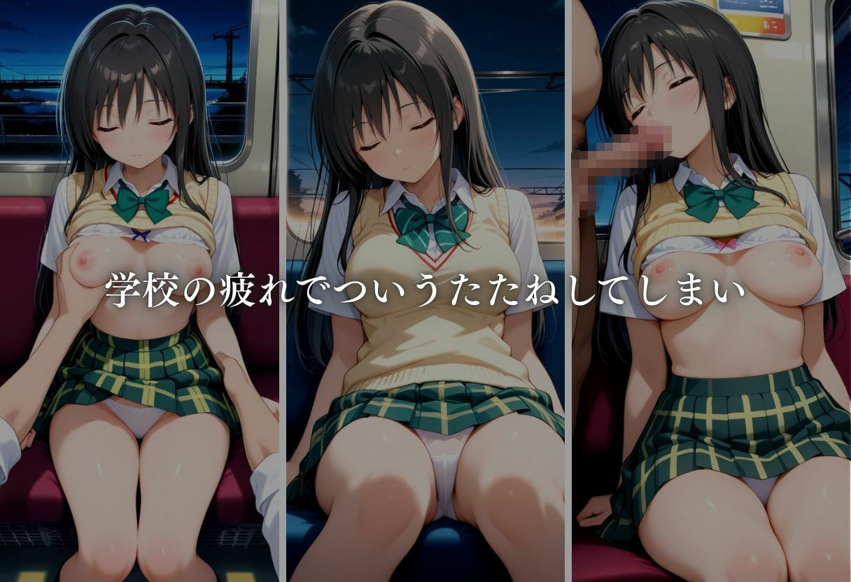 サンプル画像4:痴●鉄道【古手川  唯編】(さかも) [d_652045]