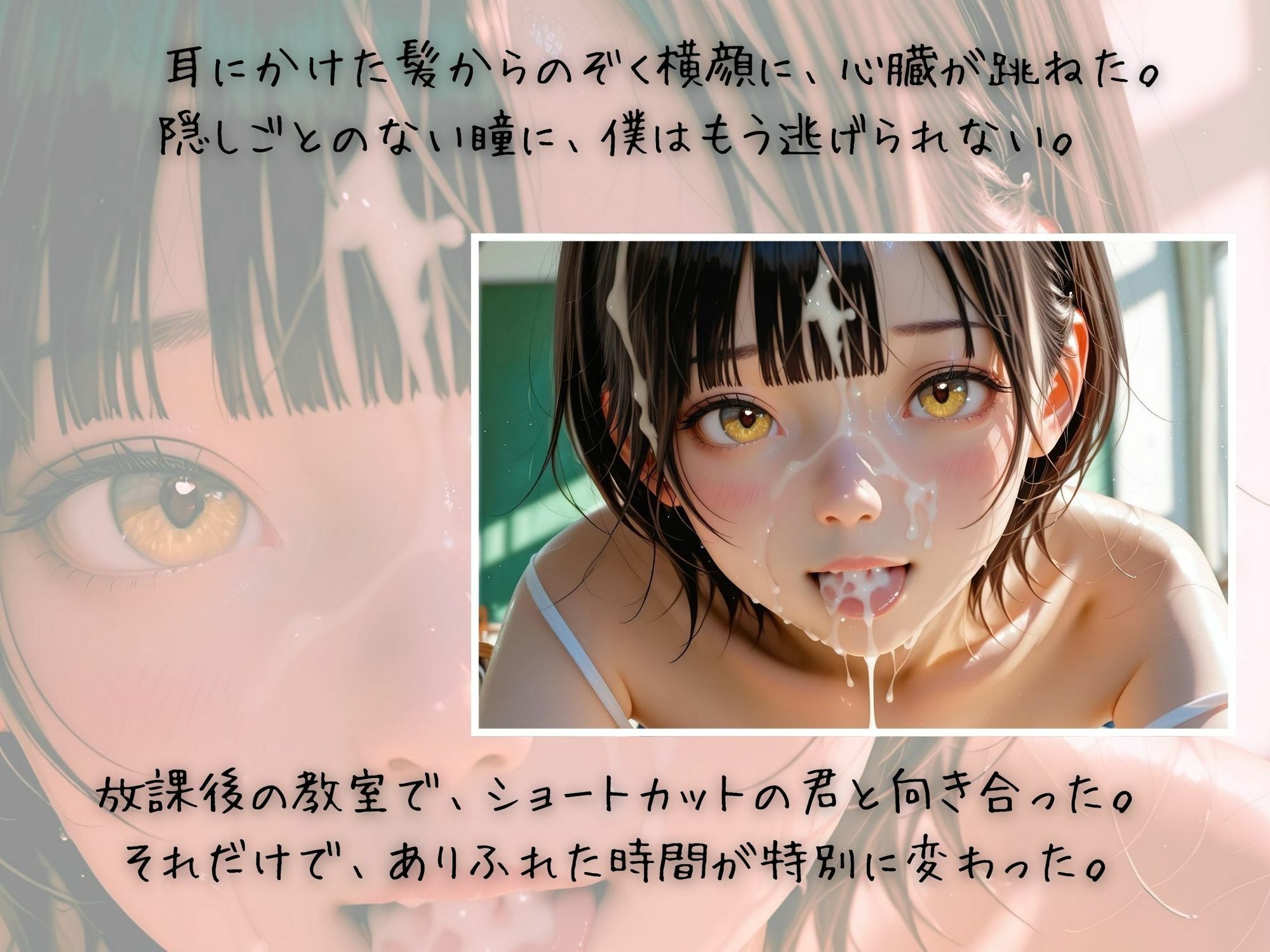 サンプル画像3:放課後リアル ＃02 〜ショートカットが似合う君に〜(青春グレーゾーン) [d_652047]