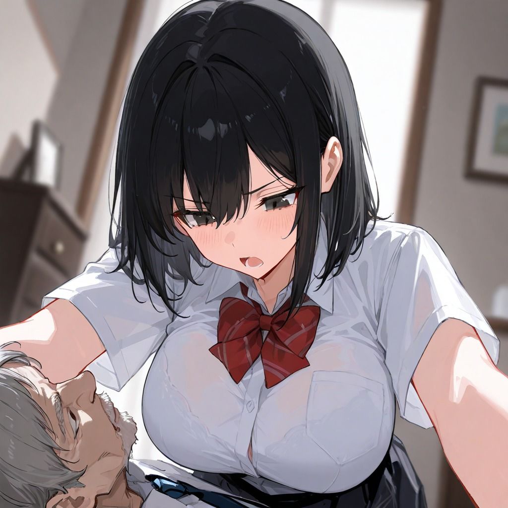 女子校生は爺の性処理器〜キモ爺達の肉便器！？ 画像6
