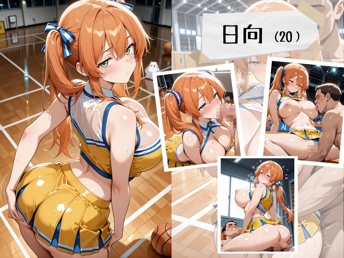 爆乳学園〜チアガール〜女子生徒は恋愛禁止なのでムラムラしたらキモおじ先生の巨根を使わなといけない 画像3