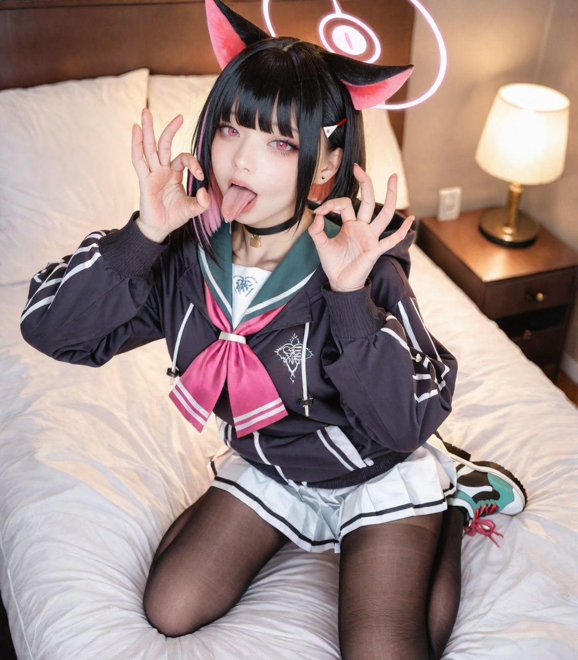 サンプル画像4:アニクラにいたブ●アカコスプレイヤーと個撮しらたえっちだった /カ●サ/カ●ン/シ●コ/セ●カ/ハ●ミ/早●/ア●ナ/ア●ナ【160p〜以上】(Musashi AI) [d_652120]