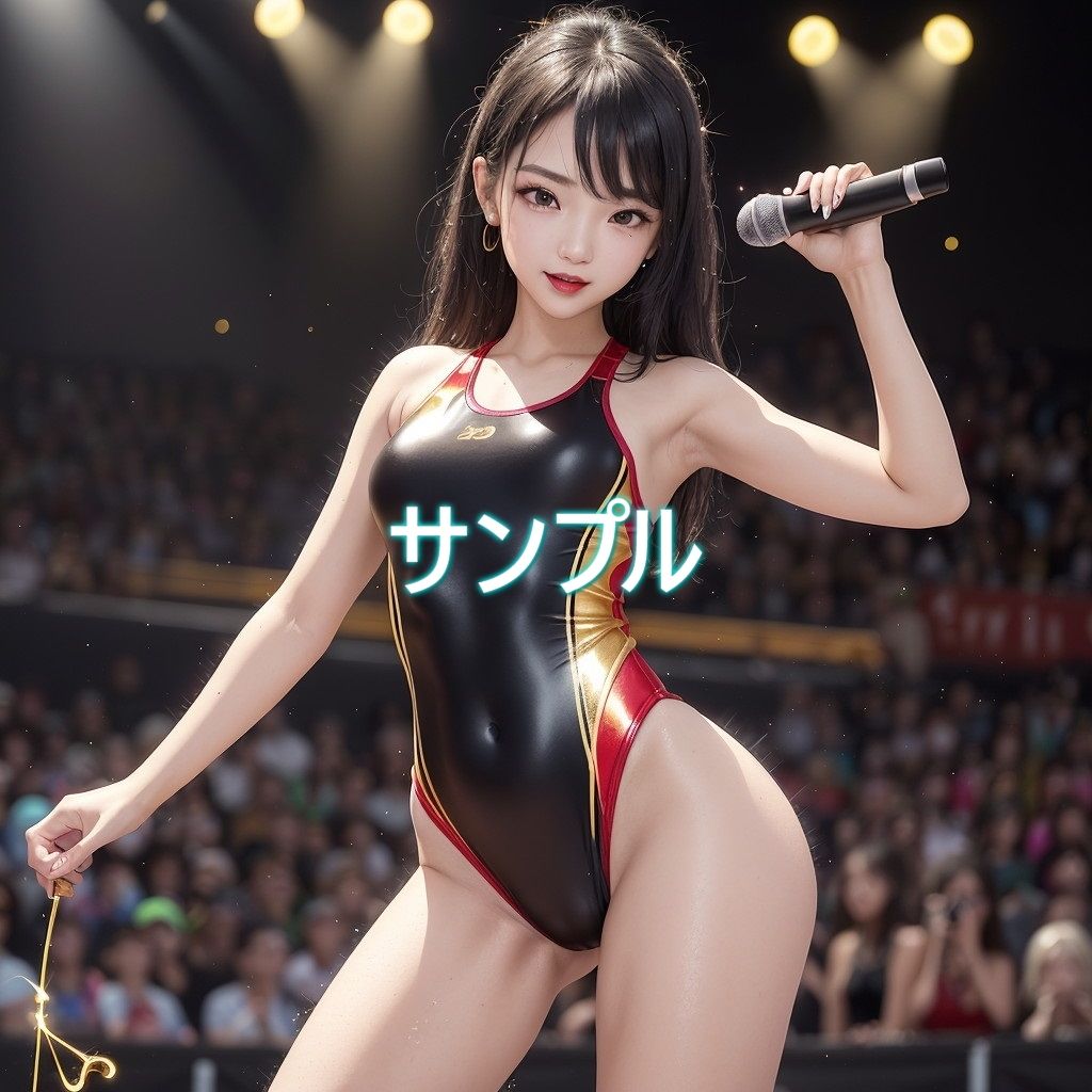 サンプル画像1:日々是競泳水着の彼女【12月】(バスターデュエル) [d_652122]