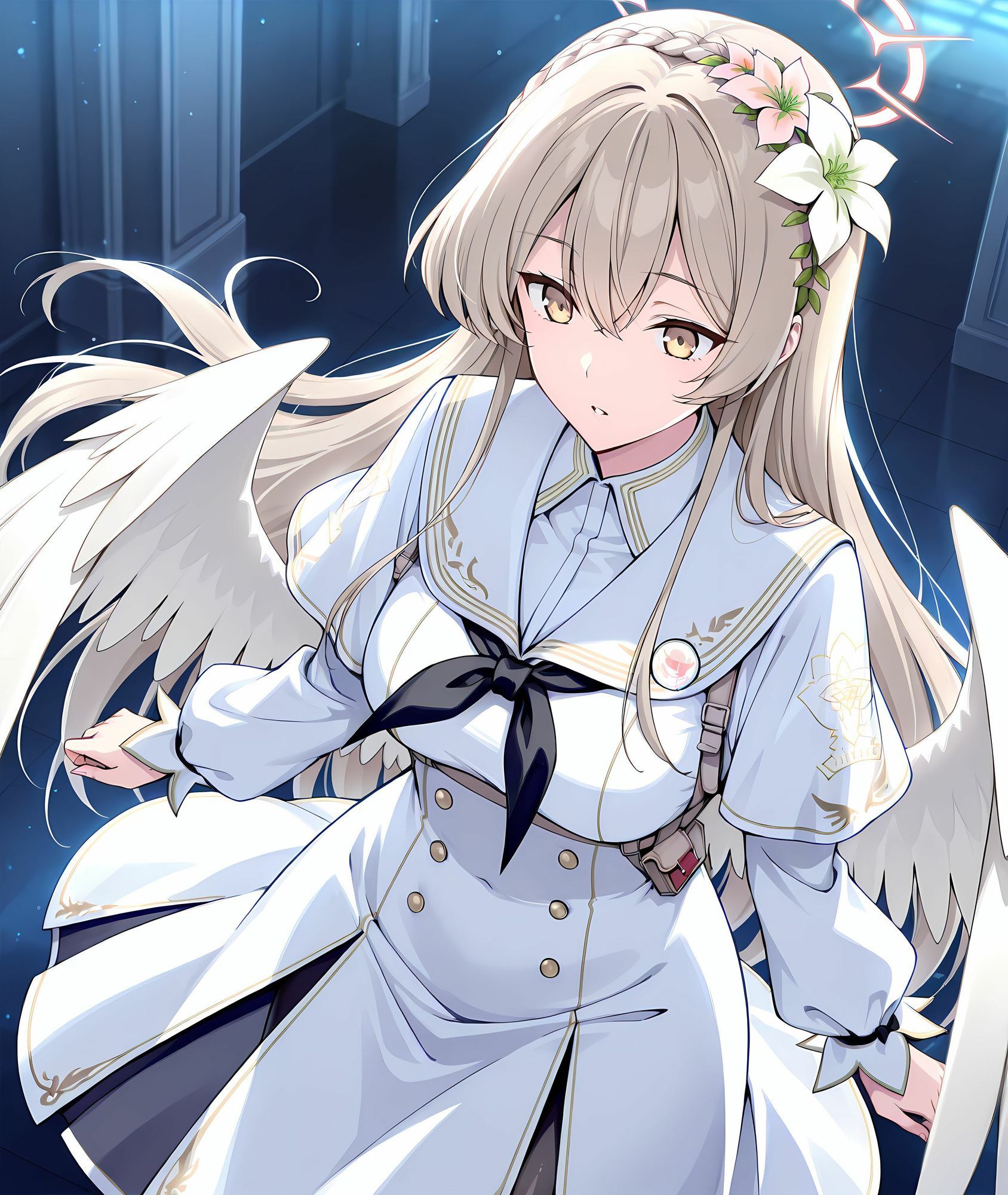 サンプル画像2:ナギサ洗脳丸呑み悪堕ち〜淫魔化搾精〜(ochiruevil) [d_652157]