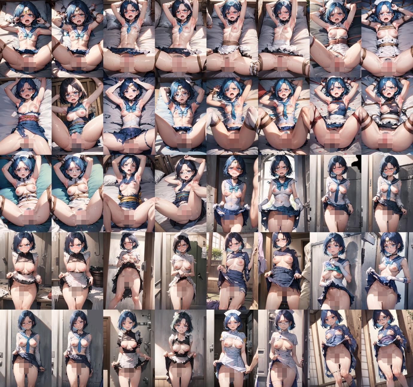 色んなコスで犯〇れる水野亜美(美少女戦士セーラームーン) 画像8