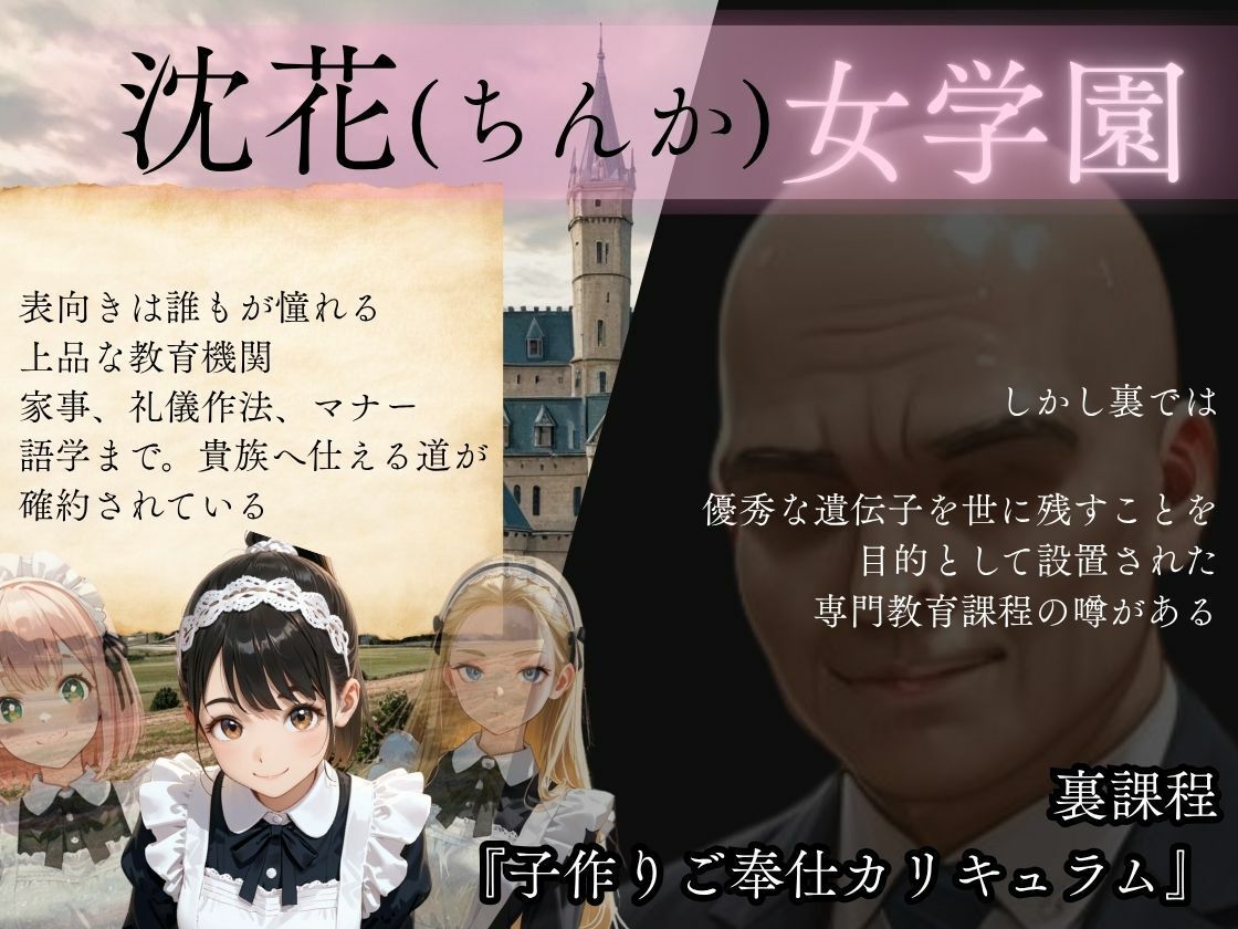 ［4K500P］孕ませご奉仕学園〜子宮でご奉仕させていただきます〜 三崎紗夜  教会子宮奉仕実地訓練 画像1