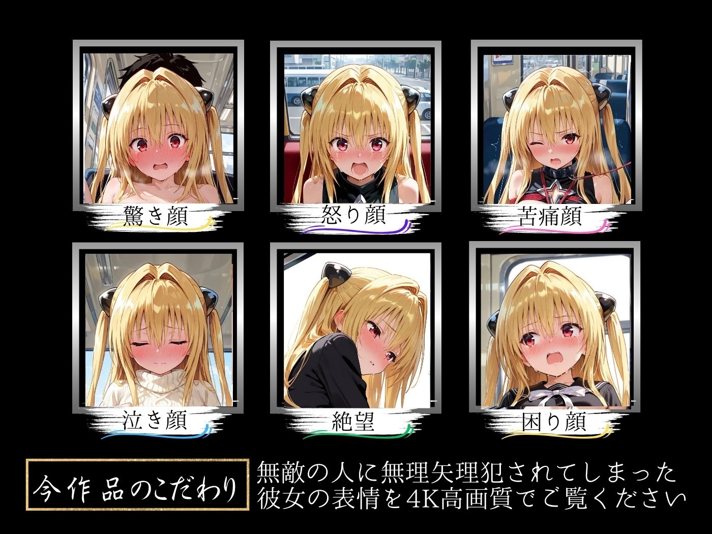 サンプル画像4:痴●バス〜無敵の人に犯●れた女子校生達〜金●の闇編(violence  boy) [d_652302]