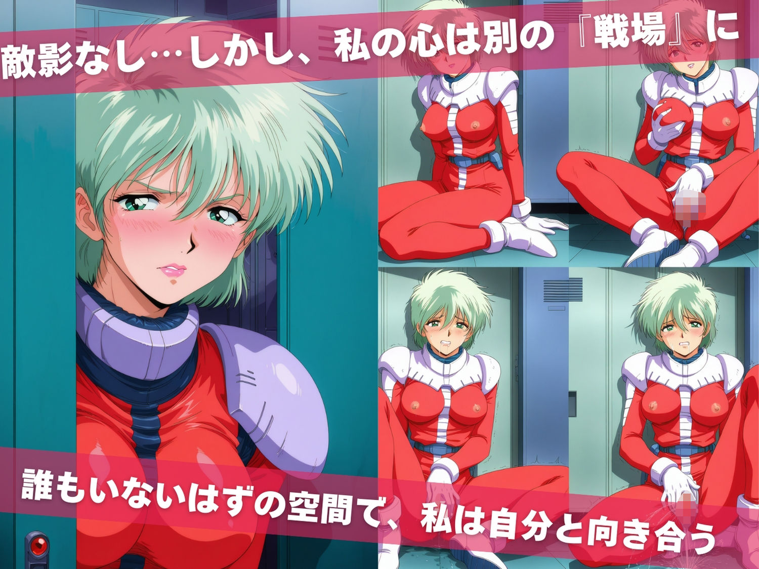 オナニー覗かれ寝取られて 機動戦士ガ●ダム 第08MS小隊 〜 宇宙編 〜 おじさんに暴かれた秘密 画像2