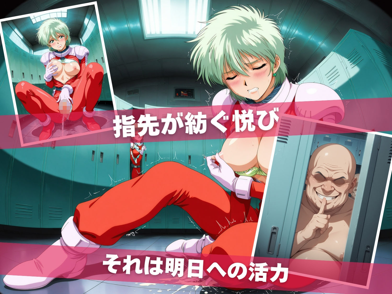 オナニー覗かれ寝取られて 機動戦士ガ●ダム 第08MS小隊 〜 宇宙編 〜 おじさんに暴かれた秘密 画像3