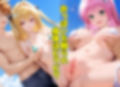 ハーレム計画実装後の世界でビーチでセックスを楽しむラ〇＆ヤ〇