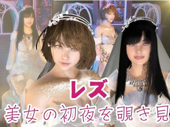 【百合】彼女と結婚してみた【初夜覗き見】_9