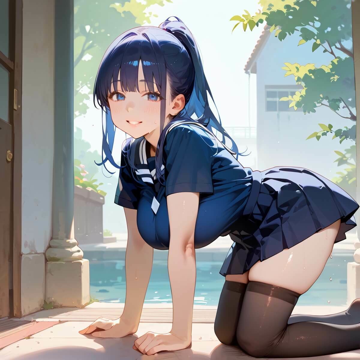 サンプル画像2:帰宅部の彼女は、エッチに興味津々2・230枚(フルーツに語らせたい) [d_652589]