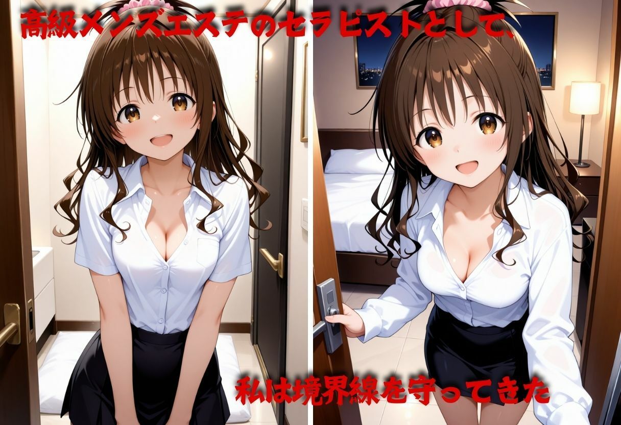 高級メンエス嬢、背徳の密室〜結城美柑〜 画像1