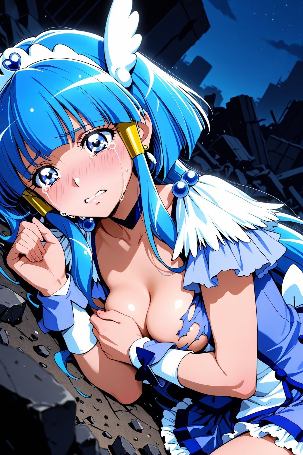 変身ヒロイン×辱 スマイルプ●キュア! キュ●ビューティ敗北初セックス 画像4