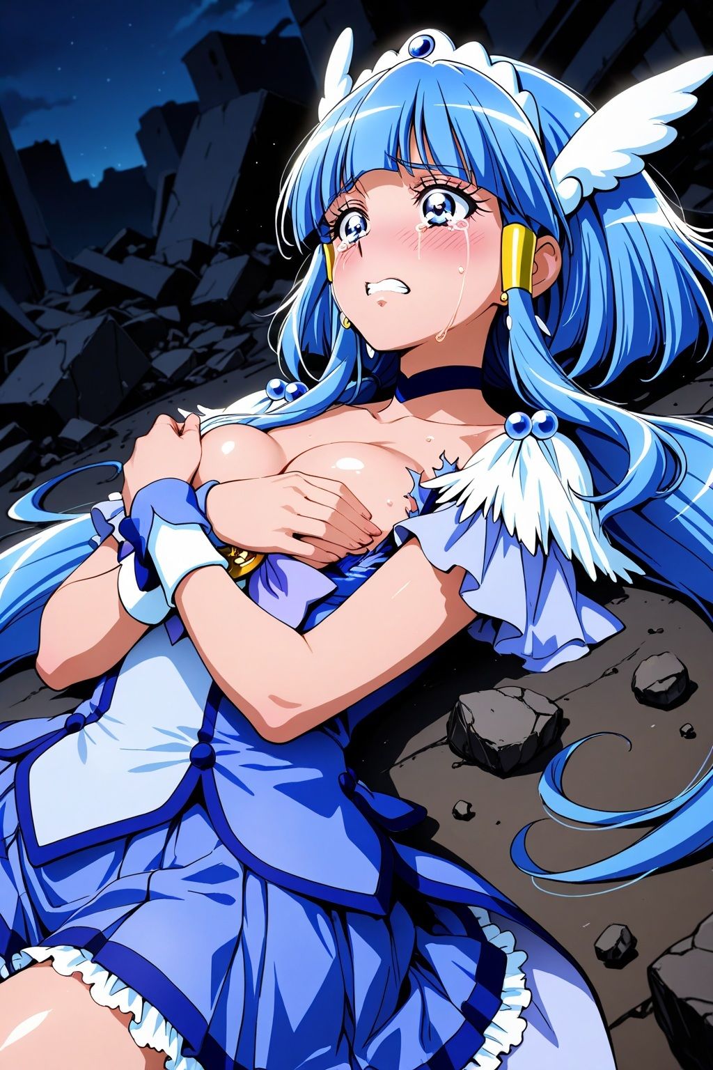 変身ヒロイン×辱 スマイルプ●キュア! キュ●ビューティ敗北初セックス 画像5