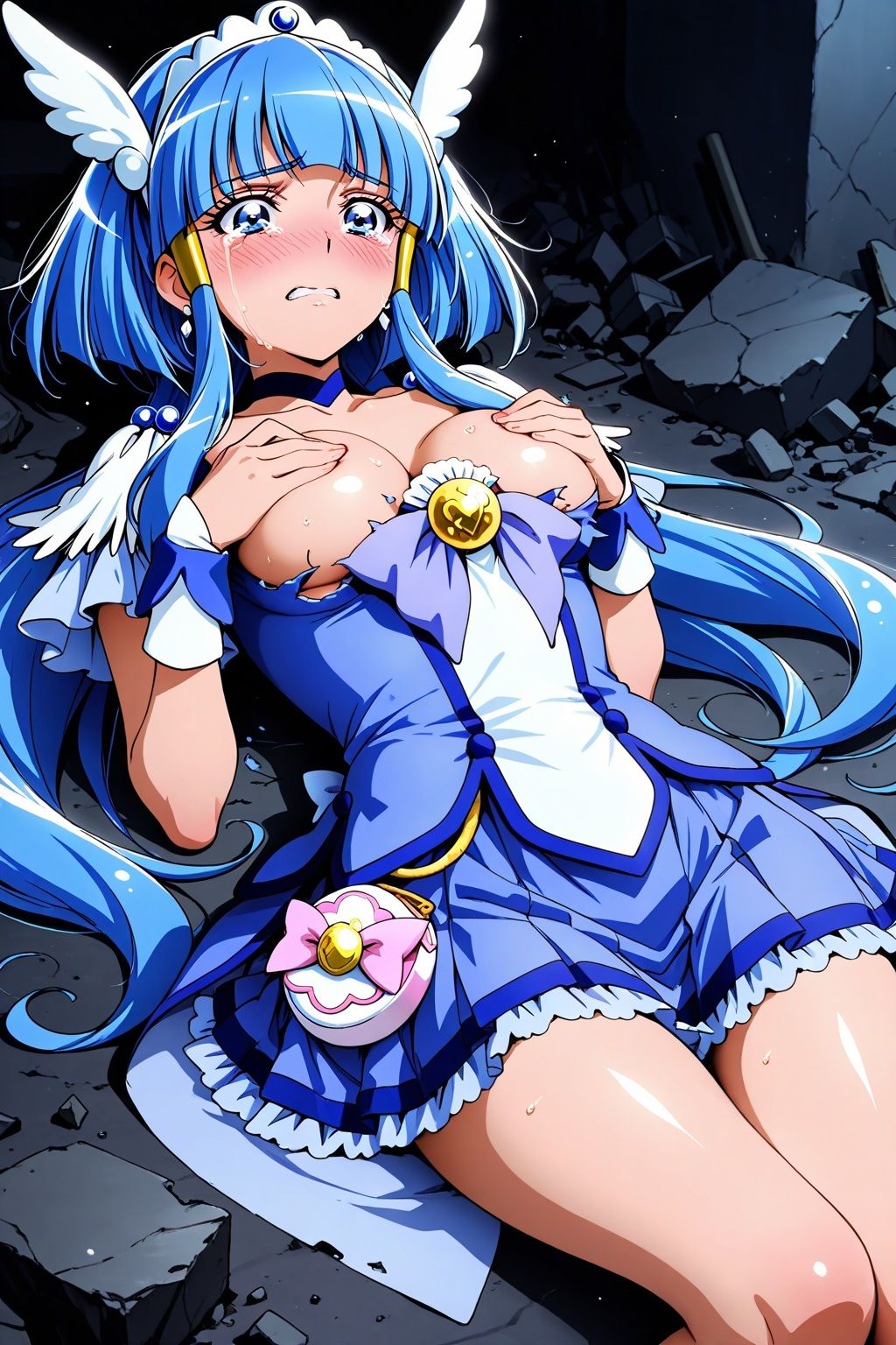 変身ヒロイン×辱 スマイルプ●キュア! キュ●ビューティ敗北初セックス 画像7