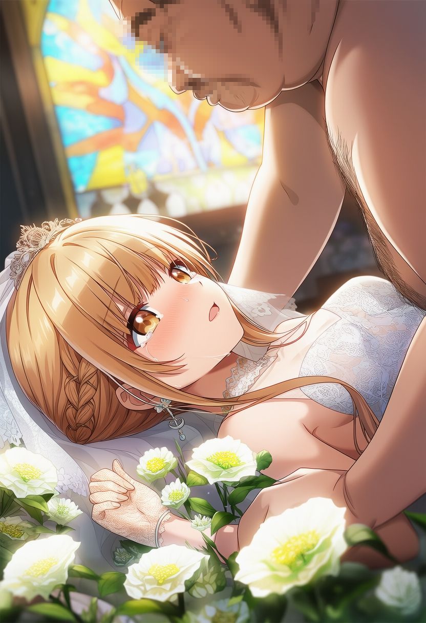 お隣の女の子ウェディングドレス 画像4