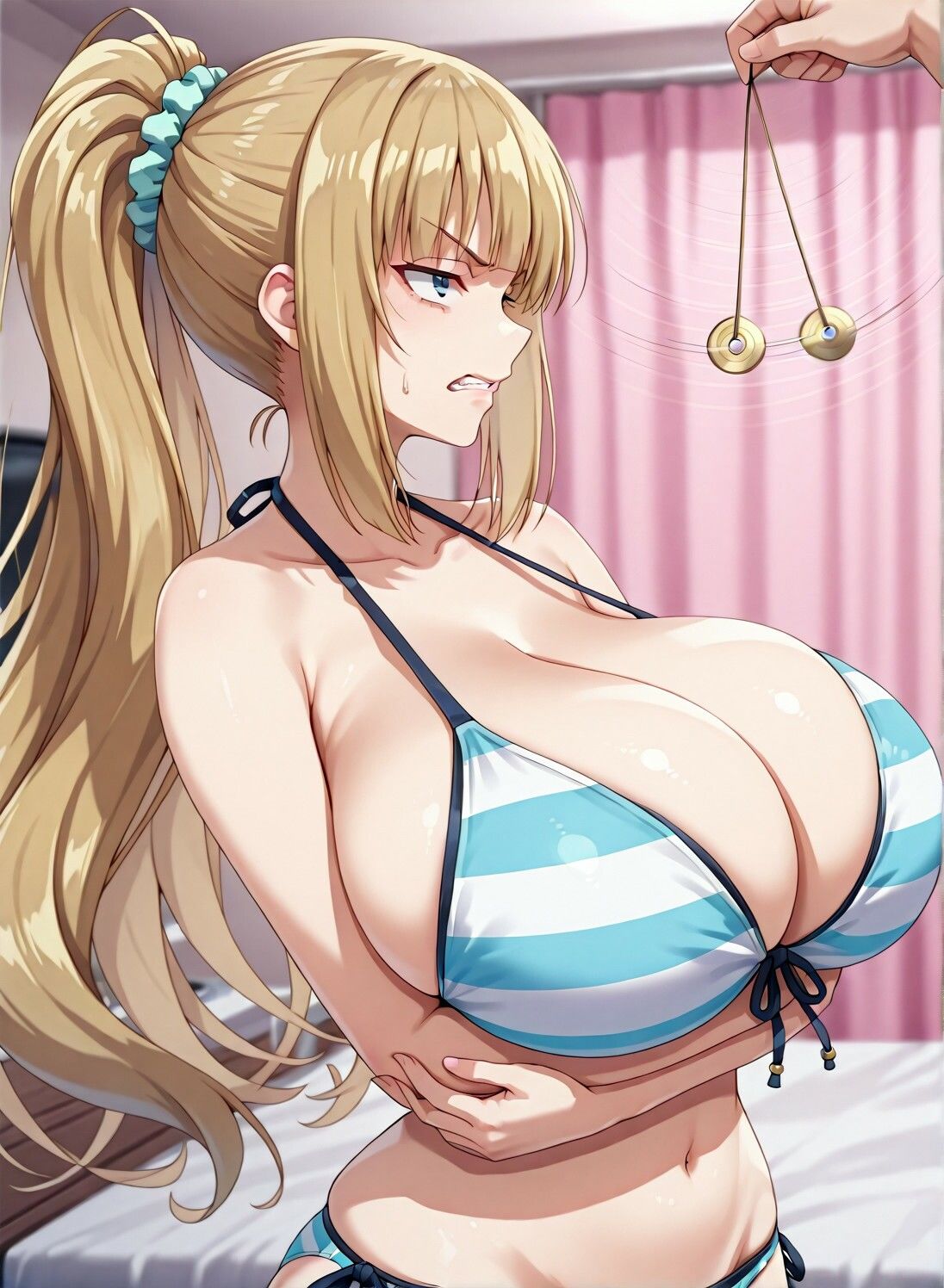 サンプル画像3:水着軽井◯恵◯眠えっちCG集(美味しいえーあい) [d_652730]