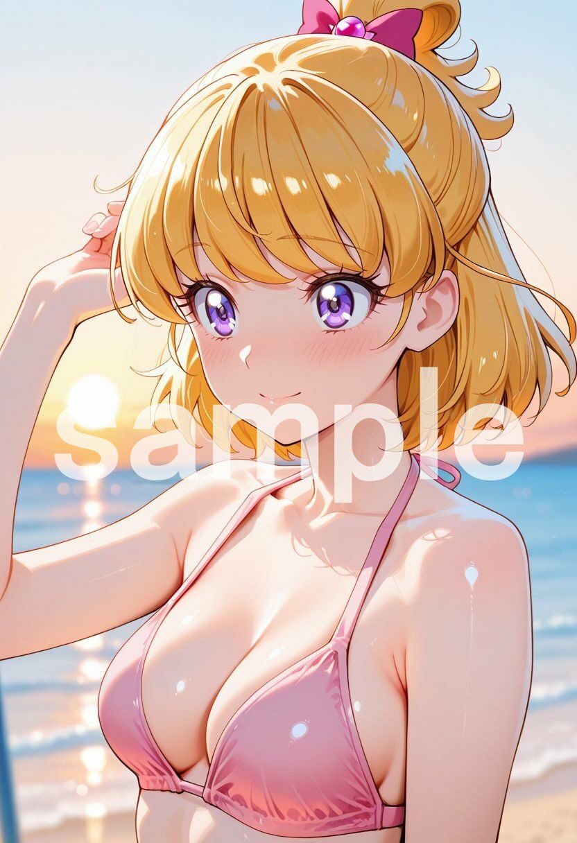 【R-18】大人になった魔法少女、海で愛されスパンキング 1 画像1