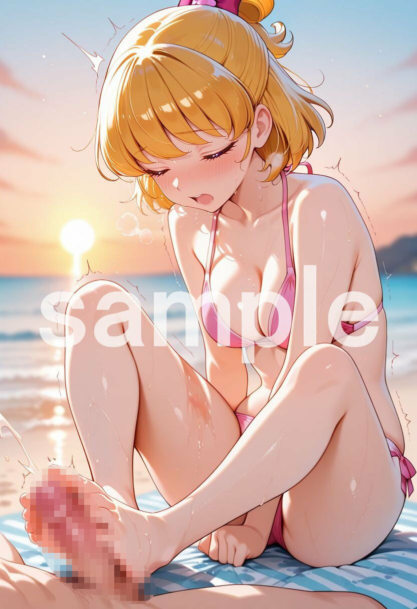 【R-18】大人になった魔法少女、海で愛されスパンキング 1 画像6