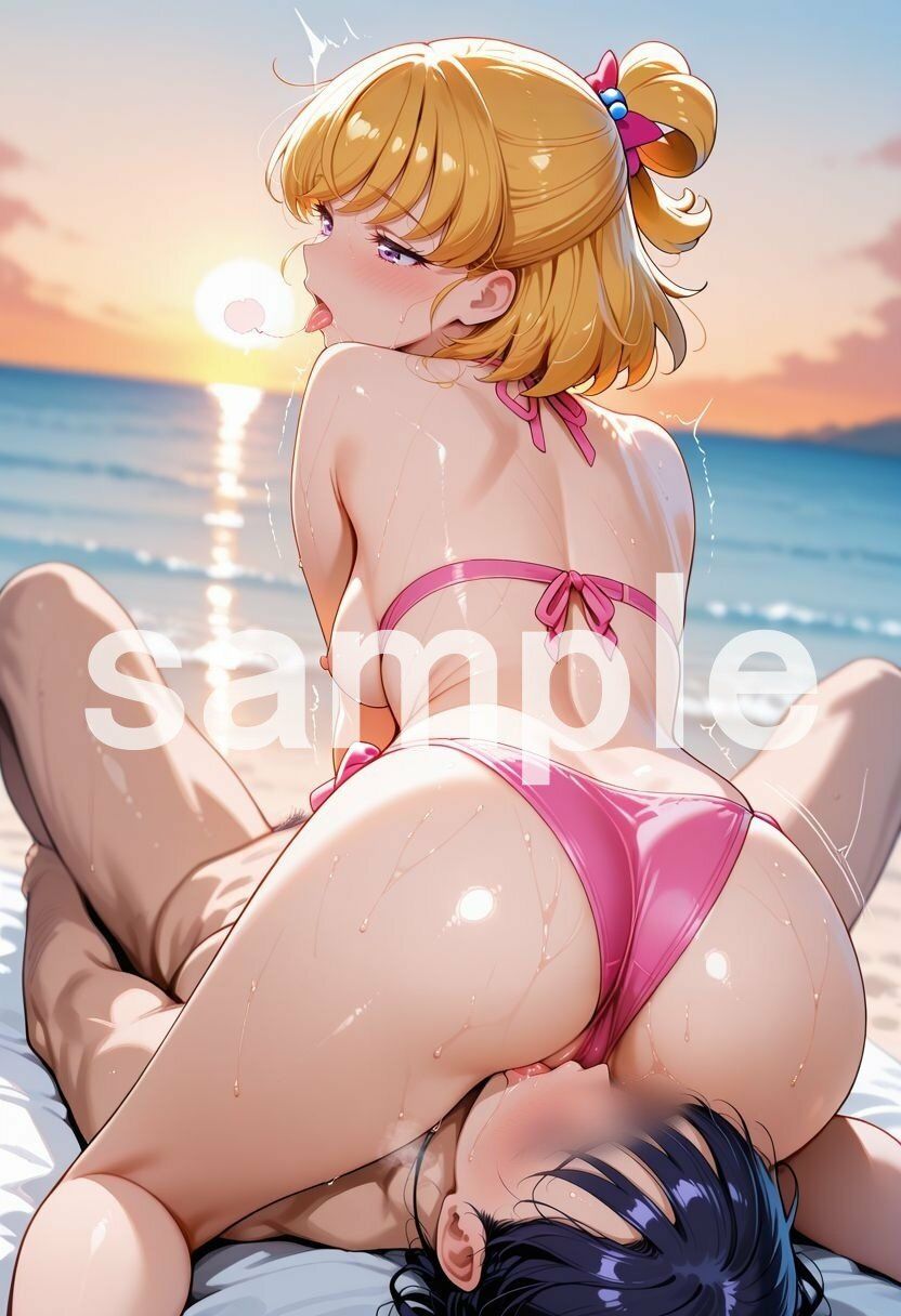 【R-18】大人になった魔法少女、海で愛されスパンキング 1 画像7
