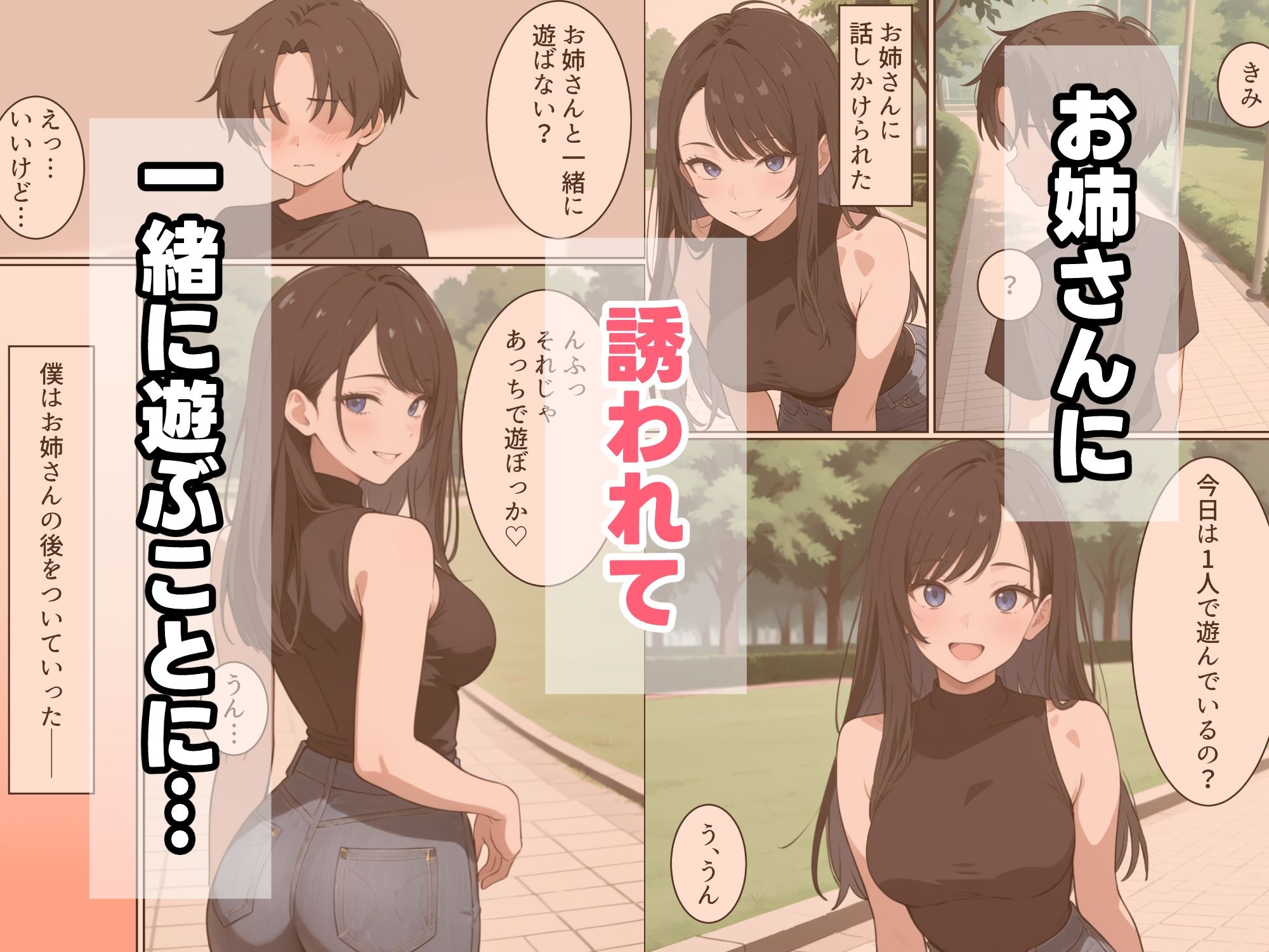 僕とお姉さんのいけない遊び サンプル画像 2