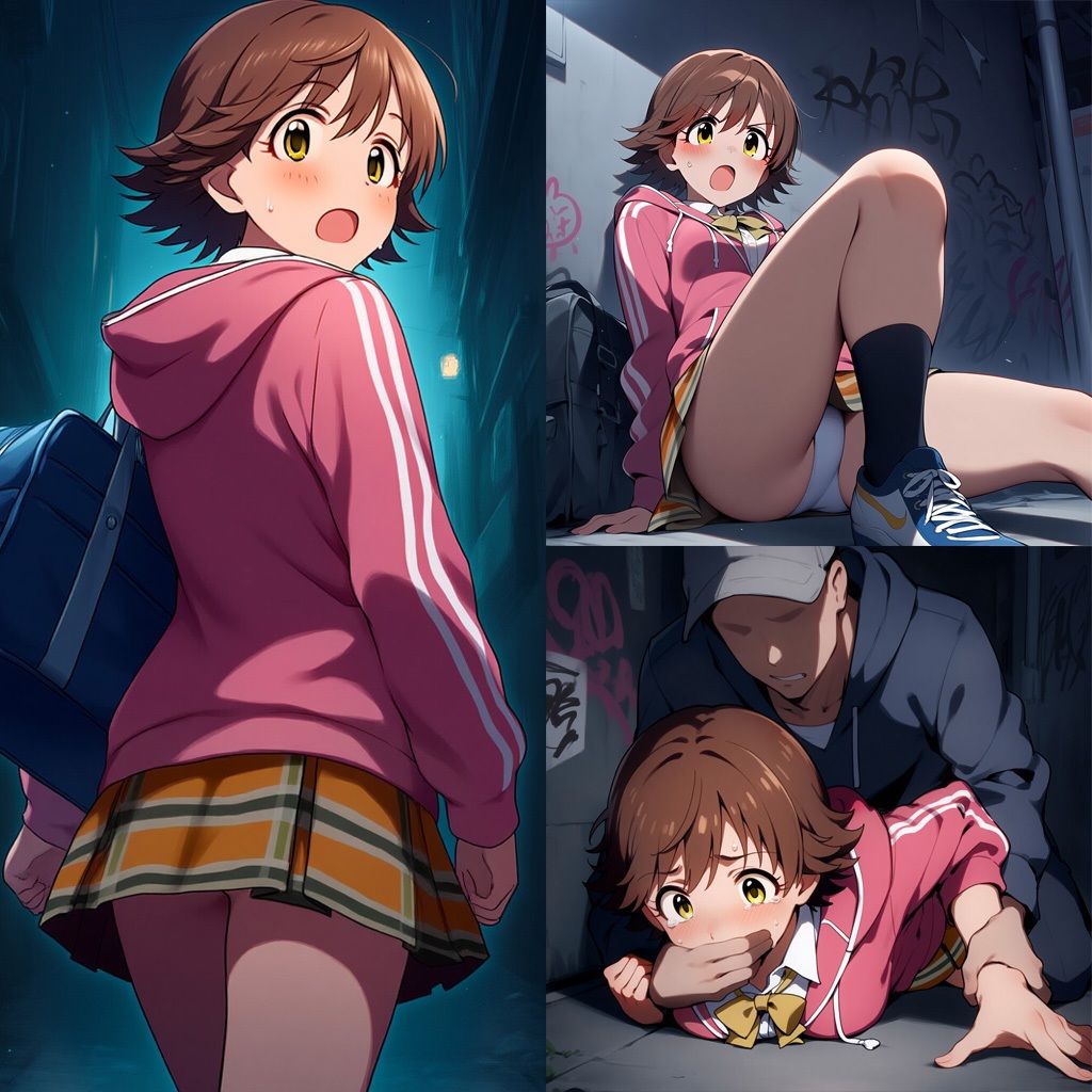 サンプル画像1:狙われた現役アイドル、本田●央(ポチンキ) [d_653003]