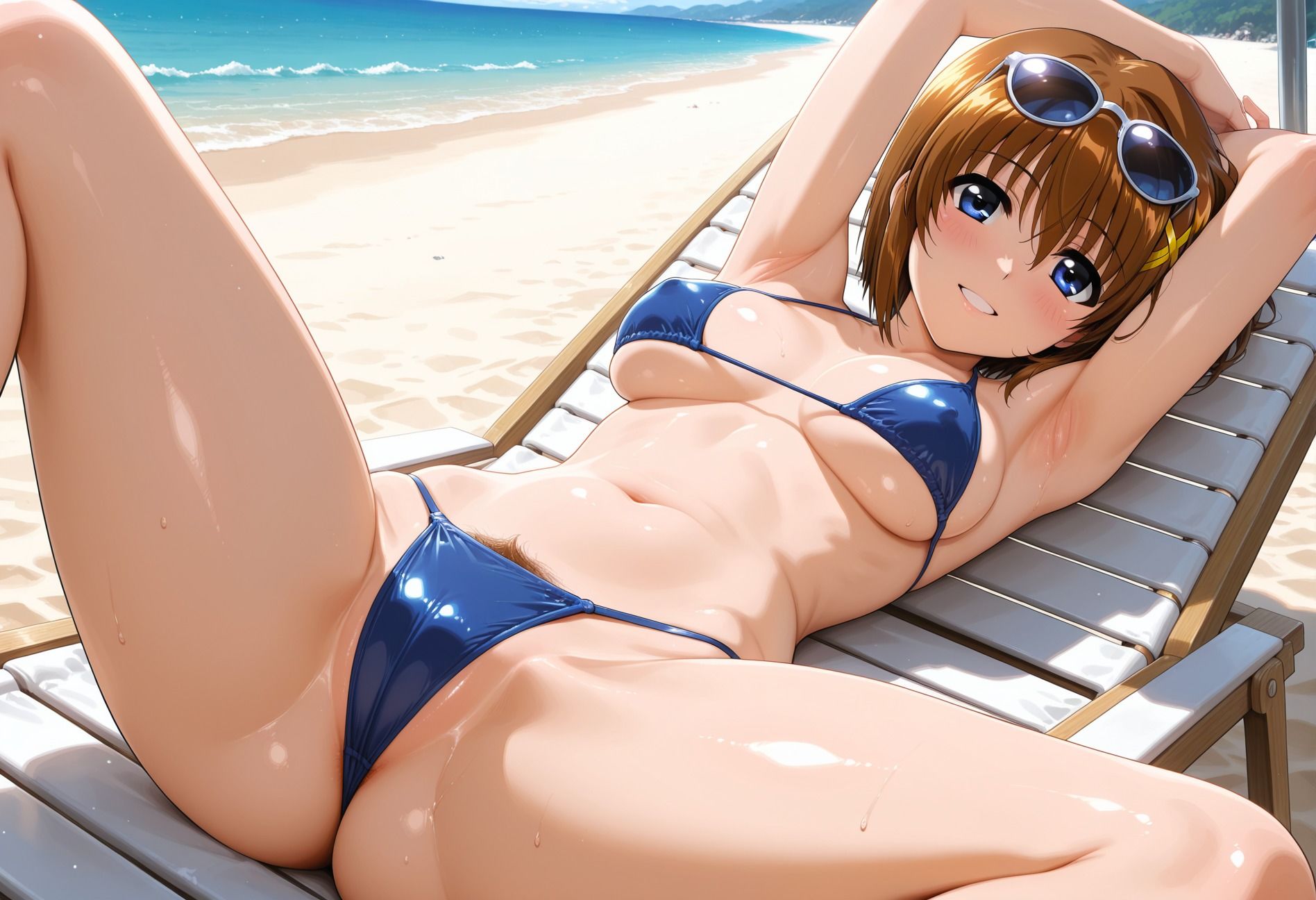 サンプル画像3:魔法少女リリ◯ルな◯は  水着Collection Vol，1(まひるコレクション) [d_653053]