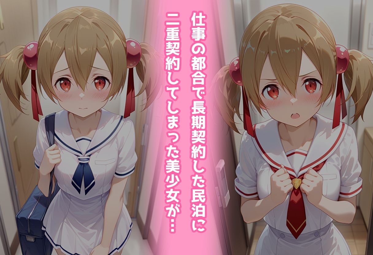 サンプル画像1:民泊トラブル！？…美少女と突然の強●ルームシェア性活 〜シリカ編〜(アイポスラボ) [d_653191]