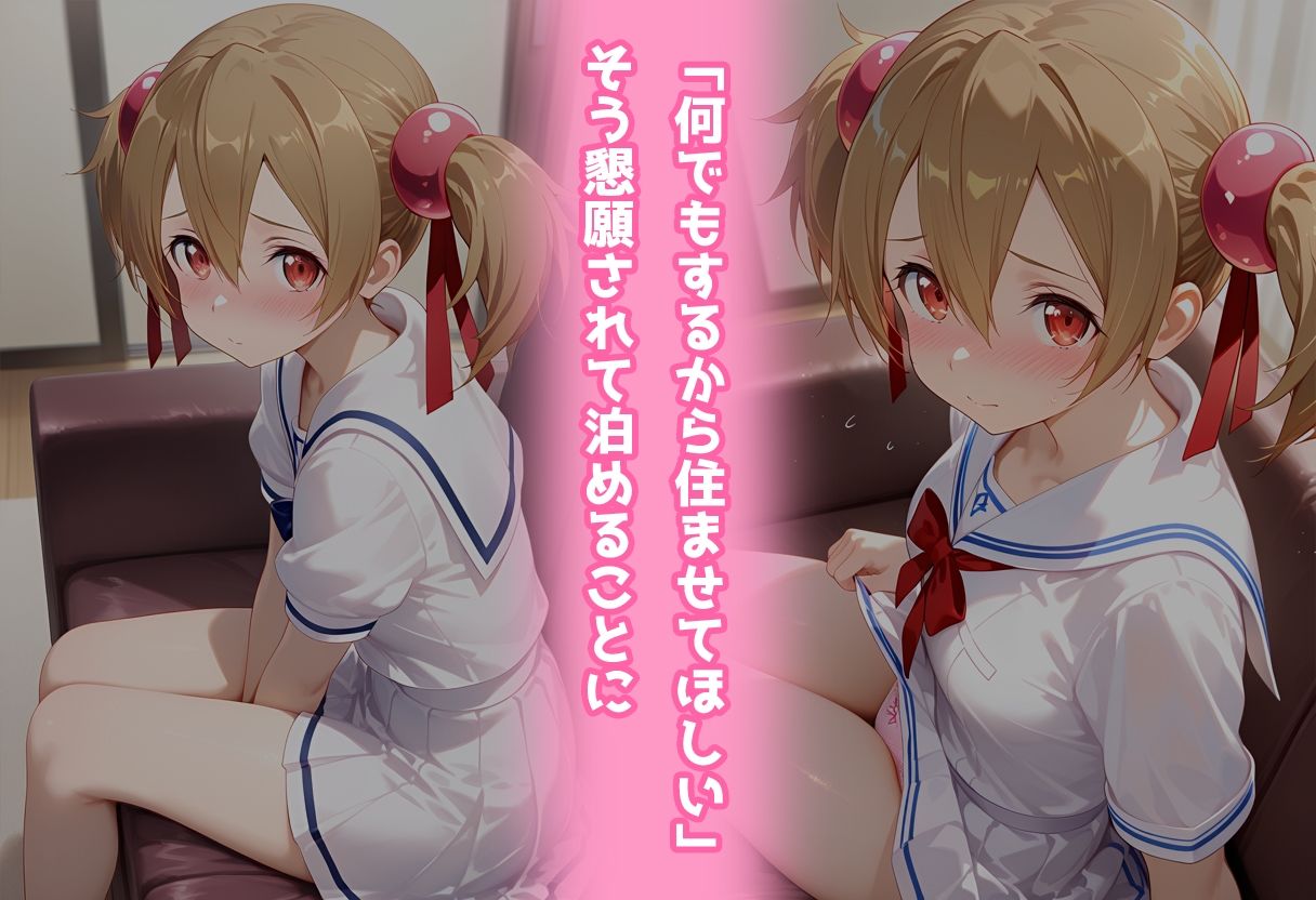 サンプル画像2:民泊トラブル！？…美少女と突然の強●ルームシェア性活 〜シリカ編〜(アイポスラボ) [d_653191]