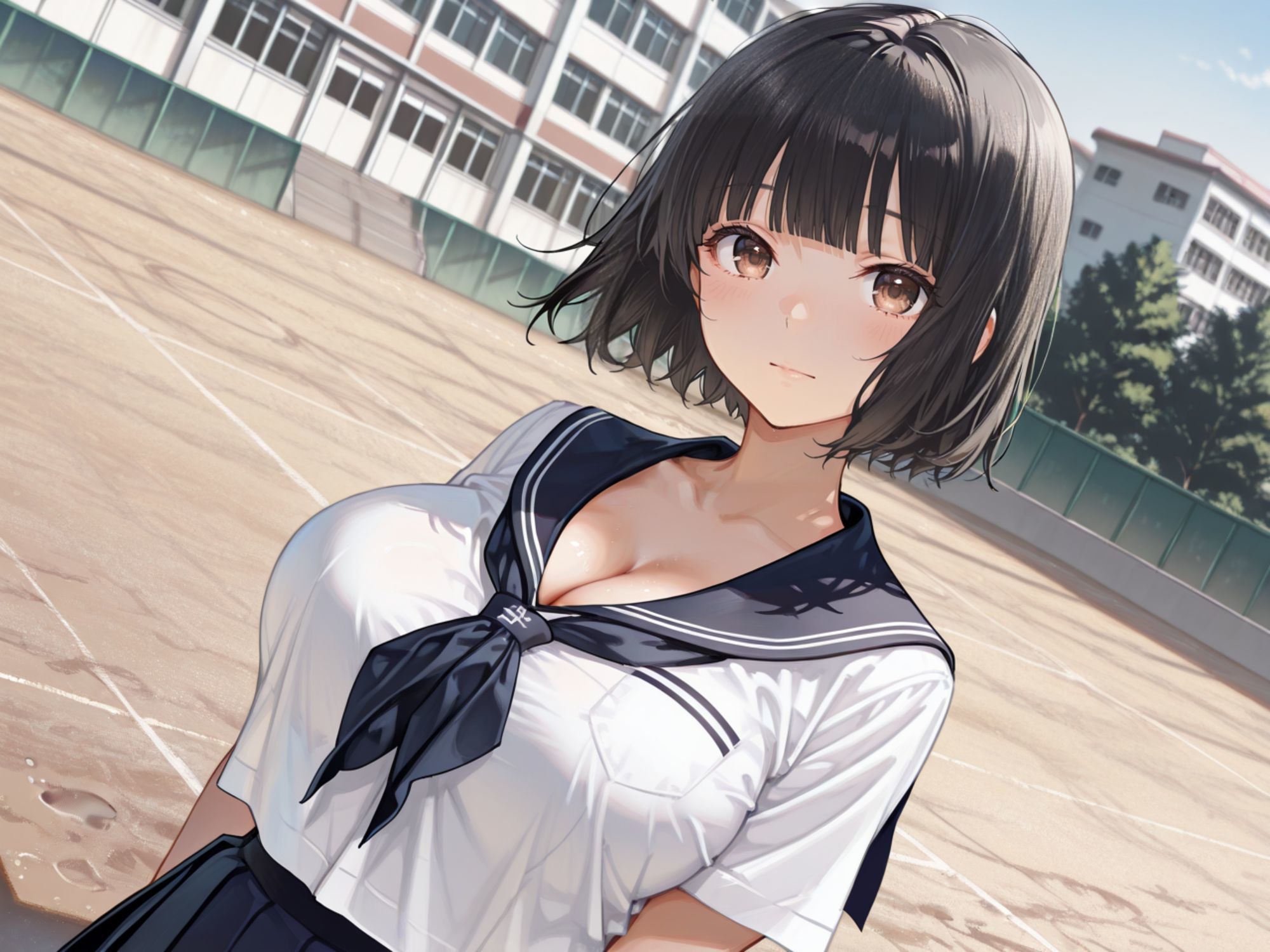 爆乳学院ーデカパイしかいない学院生活【A組編】 画像4