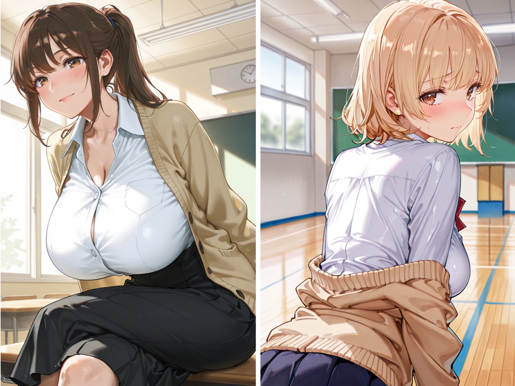 爆乳学院ーデカパイしかいない学院生活【A組編】 画像7