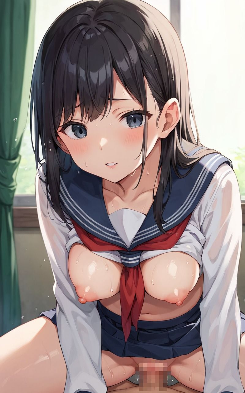 巨乳女子校生と性生活 画像8