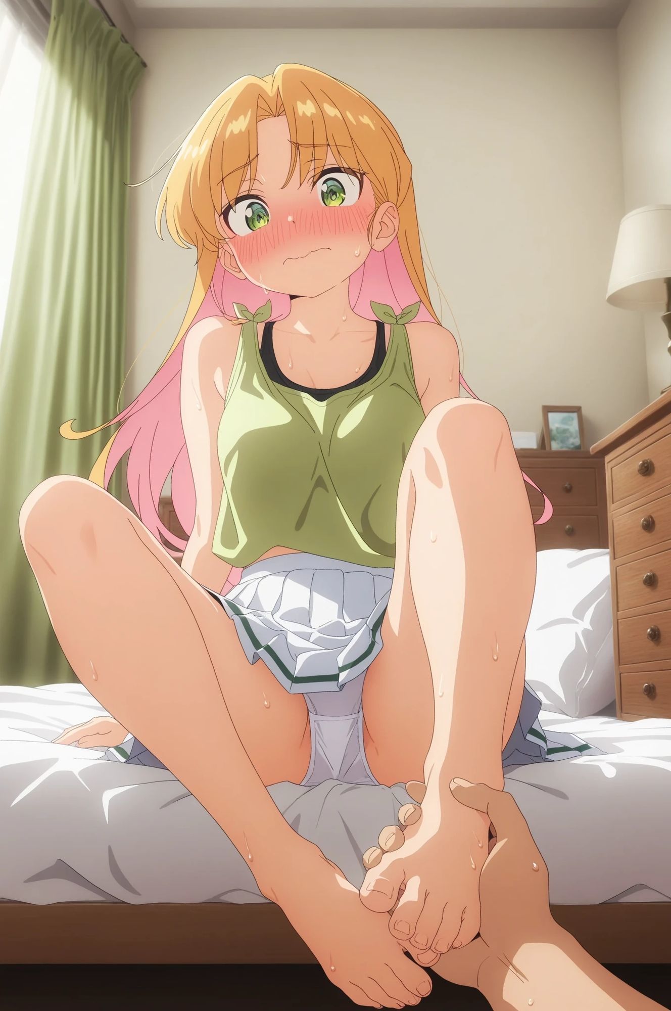 サンプル画像2:キラキラしたものが好きな娘とえっちなことをするだけ(アニガメ) [d_653377]