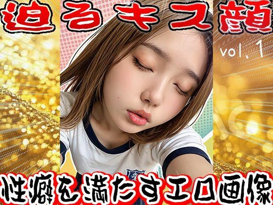 【フェチ】迫るキス顔＆乳出し【唇】1 画像1