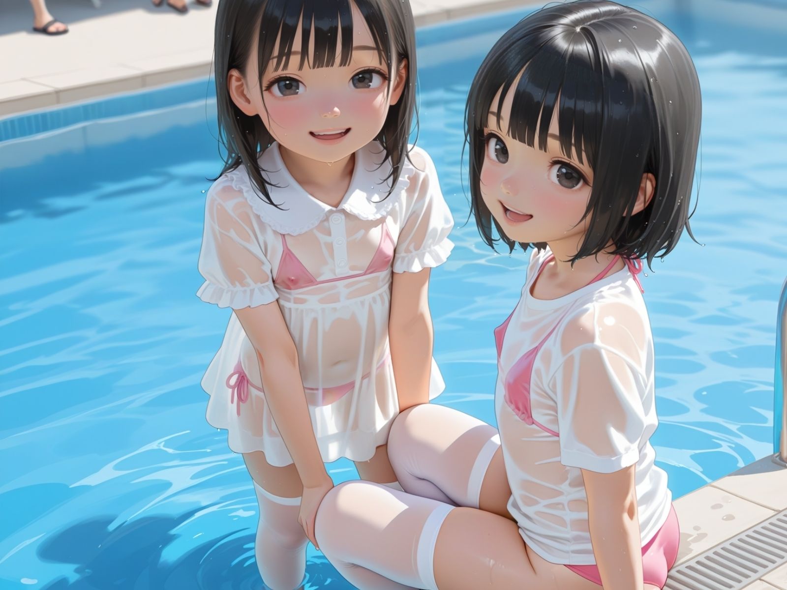 夏の女の子たち ちっぱいすじまんコレクション 半熟チェリーパイ別館 エロ画像5
