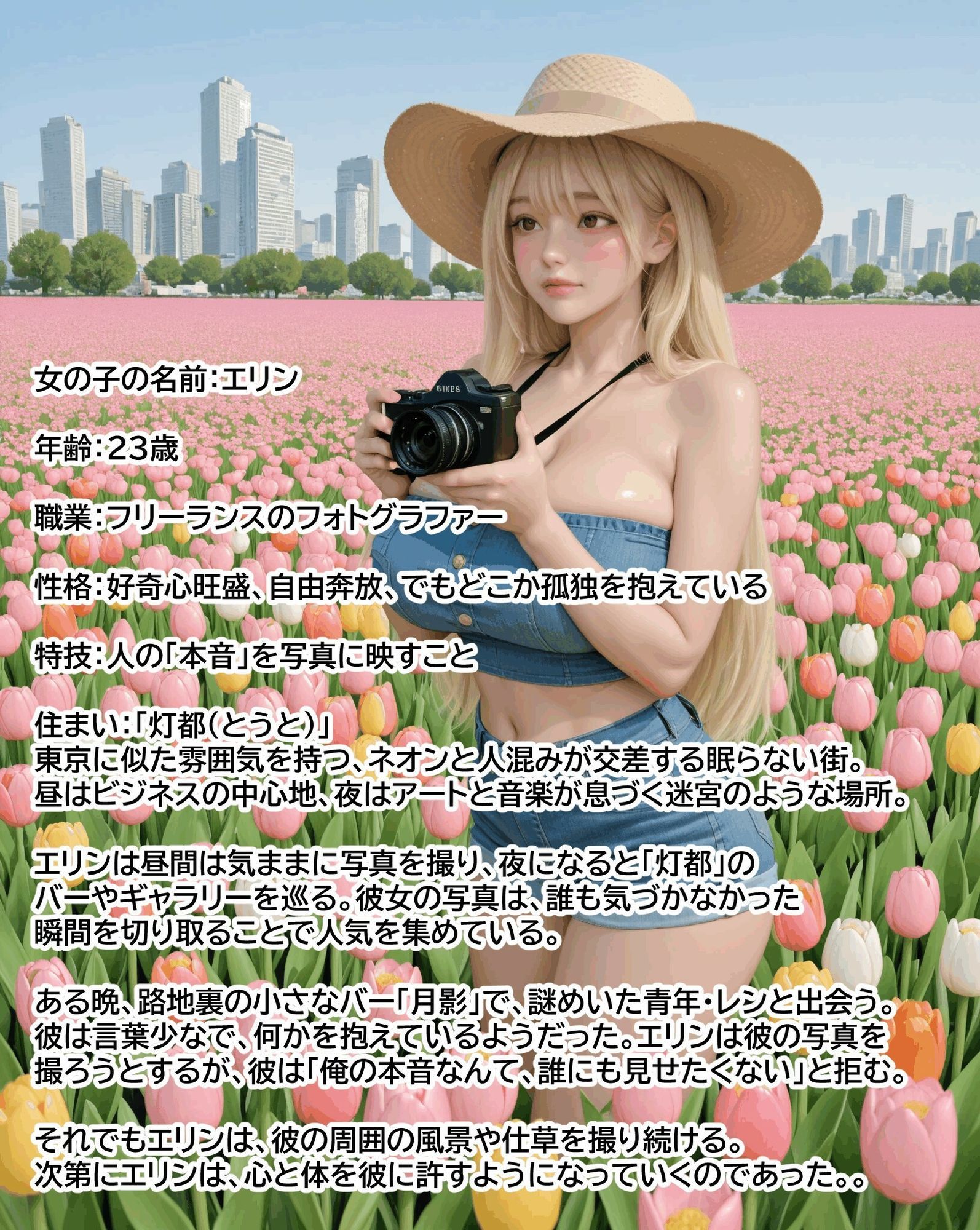 サンプル画像1:フォトグラファーエリンエッチなCG集(AI-Loves★) [d_653625]