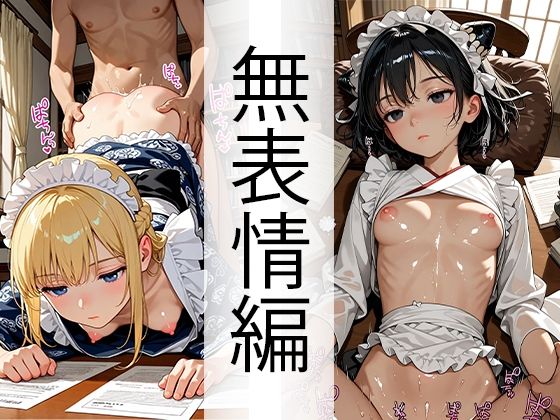 和装メイド 書斎 （無表情編） small breast