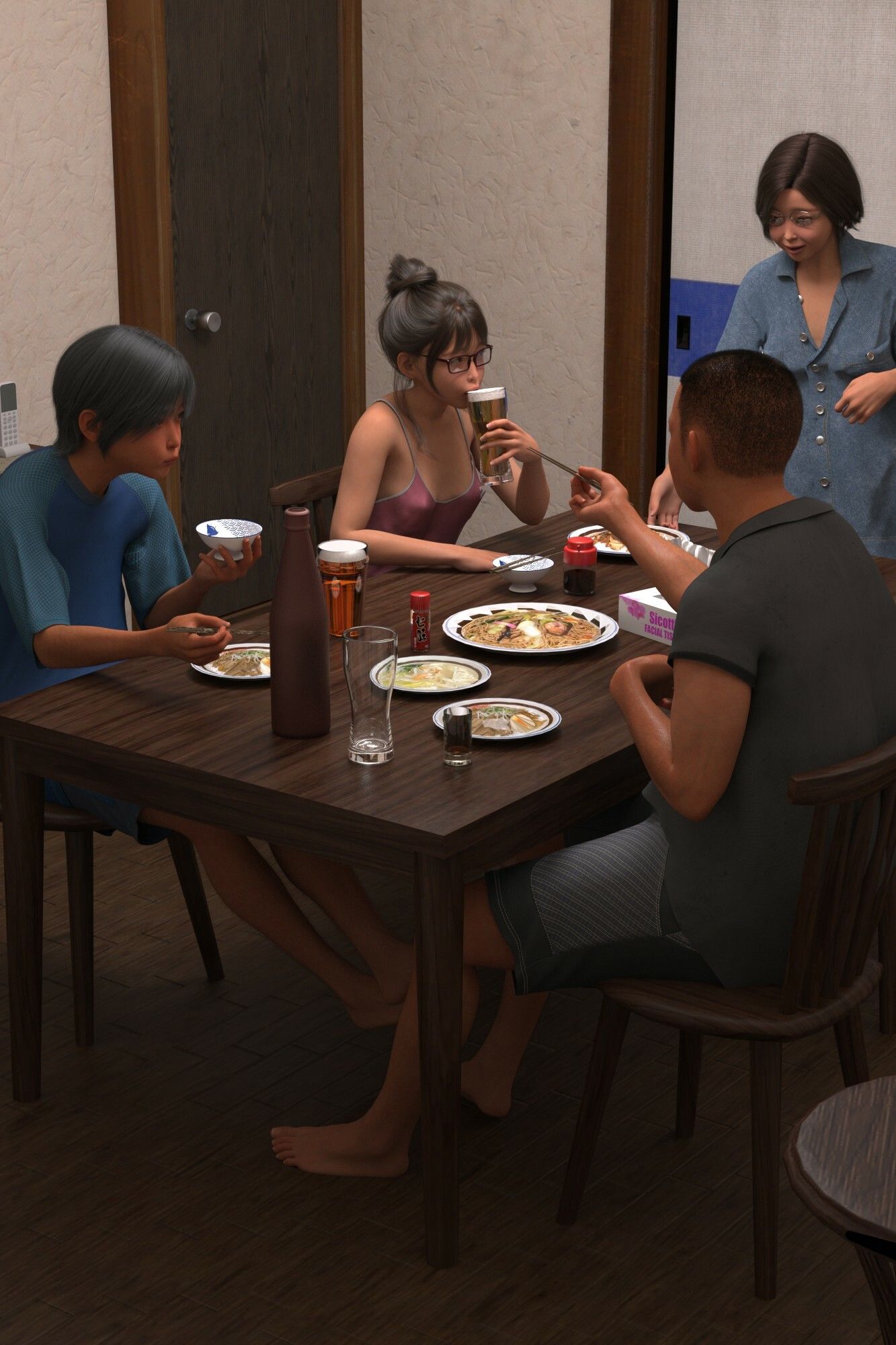 サンプル画像1:ほんの出来心で妹に手を出したら大変なことになった(電脳ロマンス) [d_653723]