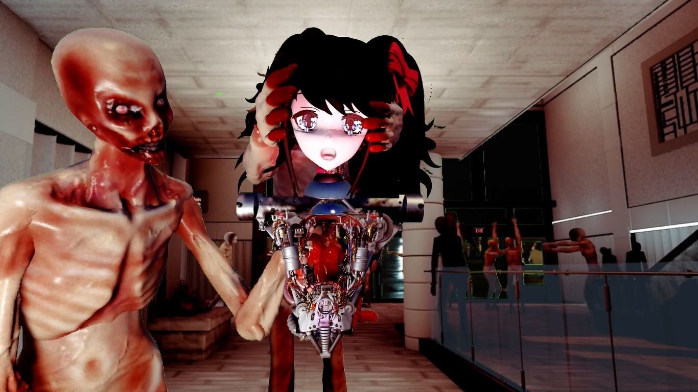 破壊されるマシンガール レミー 画像2