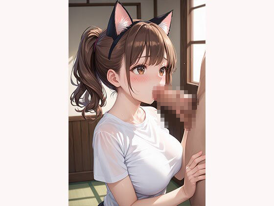 デカパイ！すじまん！白T猫耳美少女図鑑 サンプル画像 8