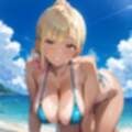 海でビキニギャルをナンパしてエッチ3・210枚
