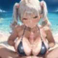 海でビキニギャルをナンパしてエッチ7・210枚
