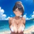海でビキニギャルをナンパしてエッチ7・210枚