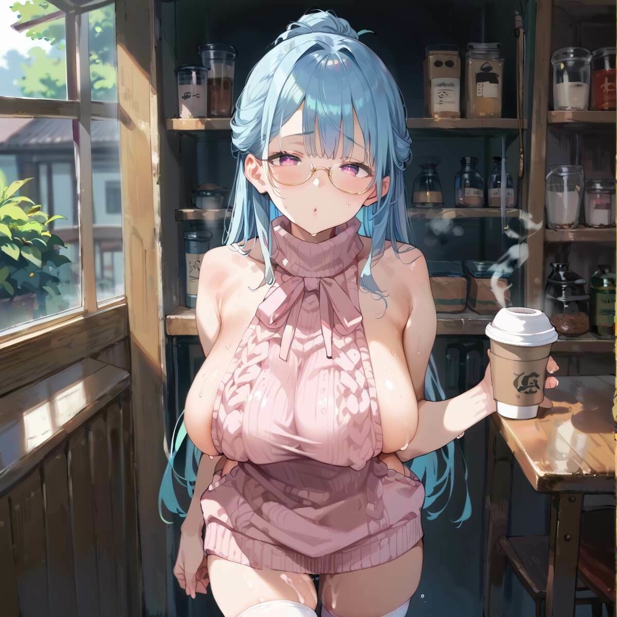 行きつけカフェのどエロいお姉さん5・190枚 画像7