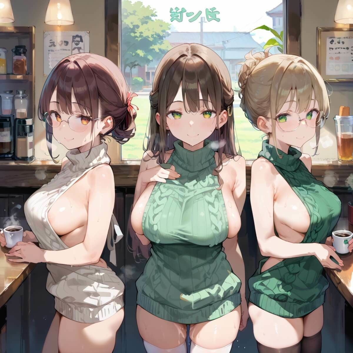 行きつけカフェのどエロいお姉さん8・190枚 画像8