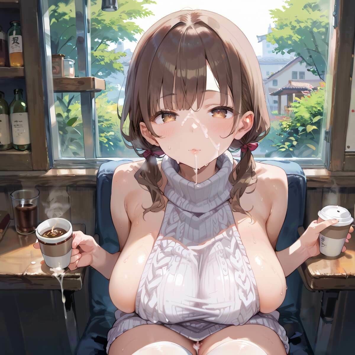 行きつけカフェのどエロいお姉さん8・190枚 画像10