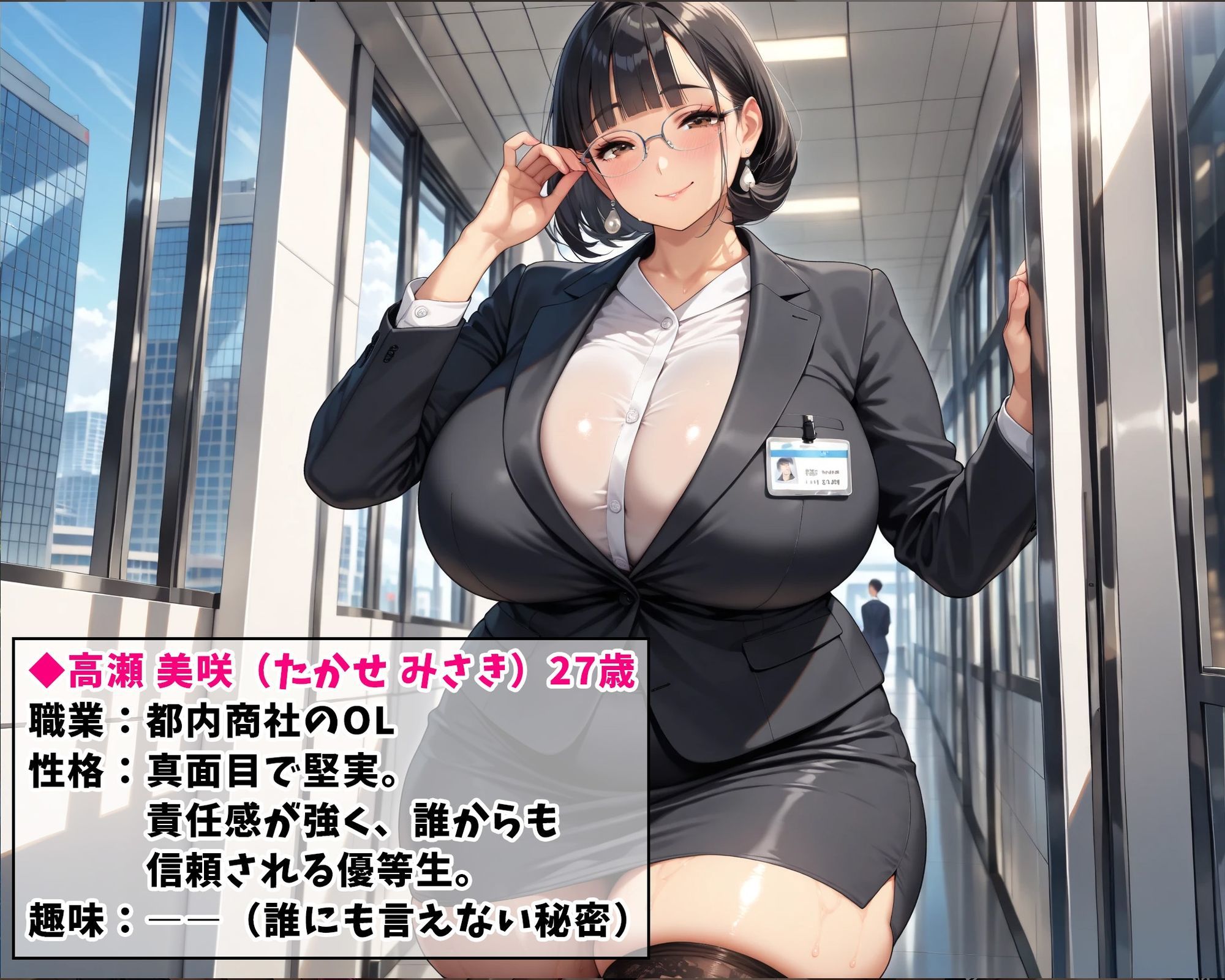寝取られたい清楚な爆人OL みさきー誰にも言えない本当の私ー 画像1